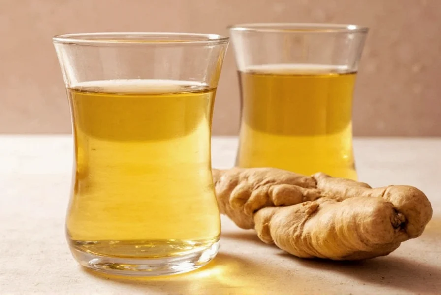 homemade ginger tea