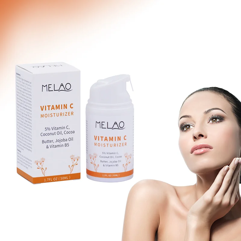 

MELAO Vitamin C Cream Instant Skin Diamond Whitening Day And Night Cream For Face Pure White