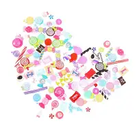 

Assorted Cute Slime Charms Candy Sweets for Slime Resin Flatback Slime Beads Making Supplies for DIY Craft