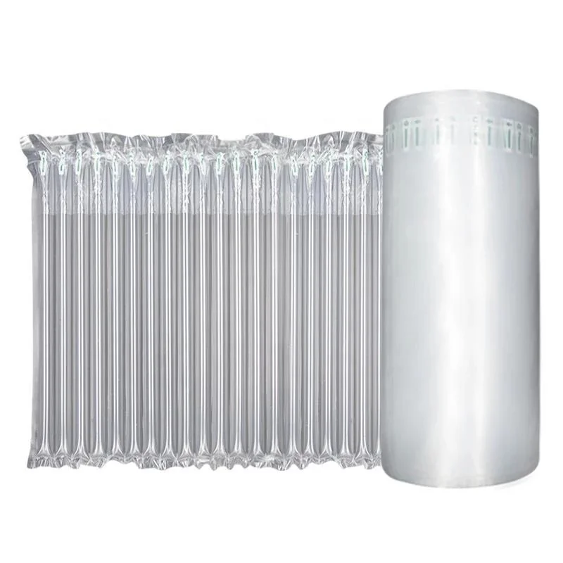 Customized Recyclable Waterproof Inflatable Air Column Wrap Roll Protective Packaging Film Shipping Cushion Bag