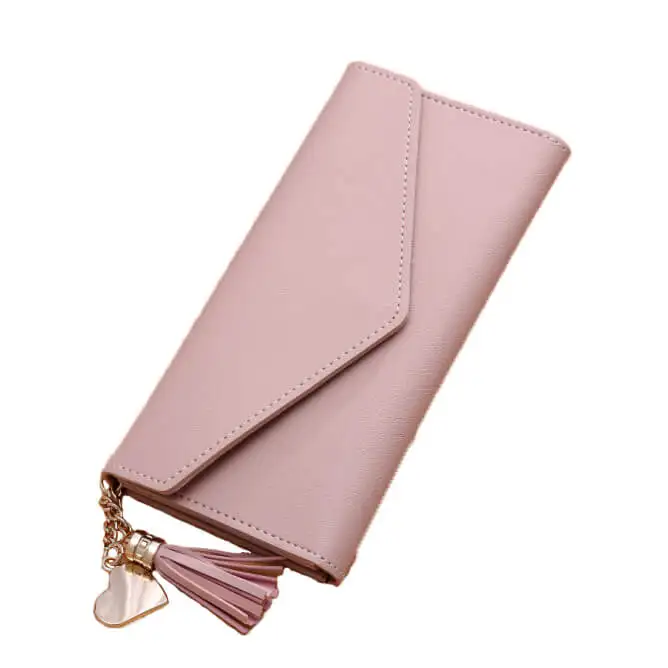 

YS-W177 Wholesale fashion ladies envelope clutch purse pu leather wallet