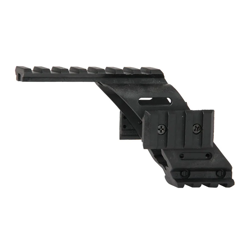 

Tactical Universal 7/8" Quad Weaver Picatinny Rail Pistol Scope Mount Sight Laser Polymer Mount for Glock series 17 p22 5.56 19