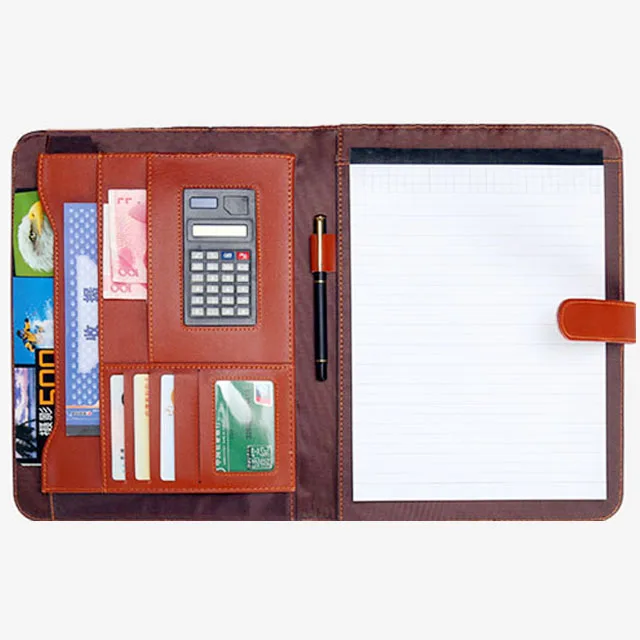 

File multifunction A4 business meeting portable folder manager folder, Black