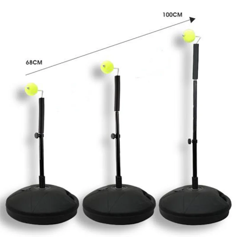 

Easy to carry Tennis trainer tools for tennis training, Black