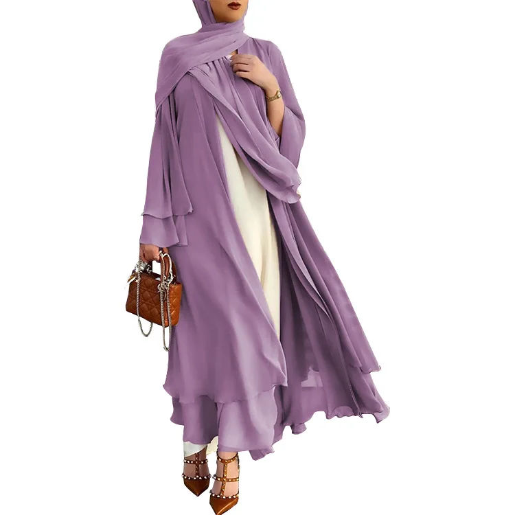 

Best hot selling Muslim open Abaya Dubai hijab dress women Turkish dress Islamic Clothing Abaya