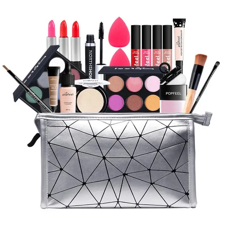 

Makeup Set Portable Perfect Cosmetic Combination for Beginner Female Beginner Student Novice Full Set of Light Makeup Gift Box