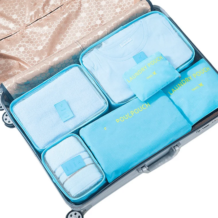 

Customer Logo fashion popular Multi functions many size cloth Organizer travel storage bag