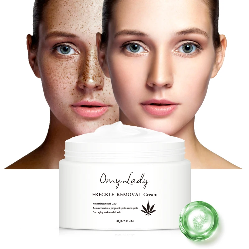 

2021 natrual creme for dark spot cbd freckle cream