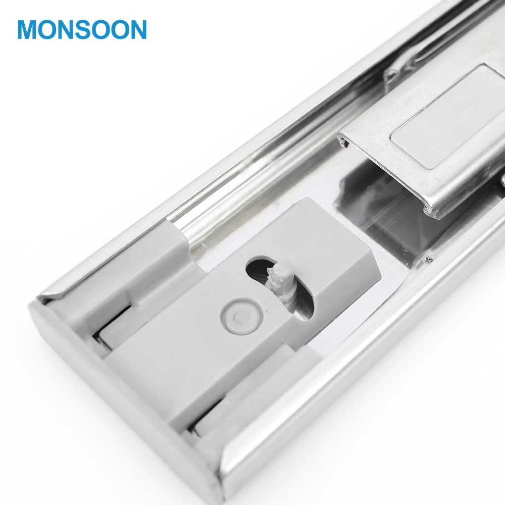 Furniture Kitchen 45mm Full Extension Push To Open Drawer