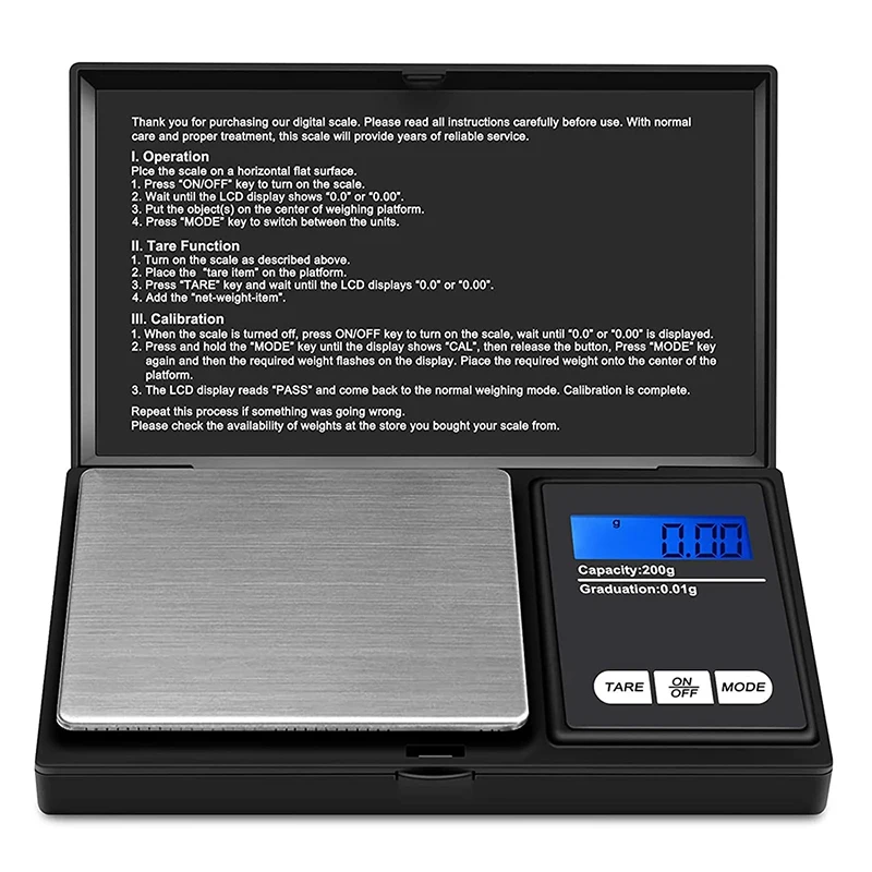 Changxie 100G 500G 0.1G 0.01G Digital Weighing Weight Jewelry Coffee Scale Lab Balances Food Kitchen Scales Mini Gold Gram Scale
