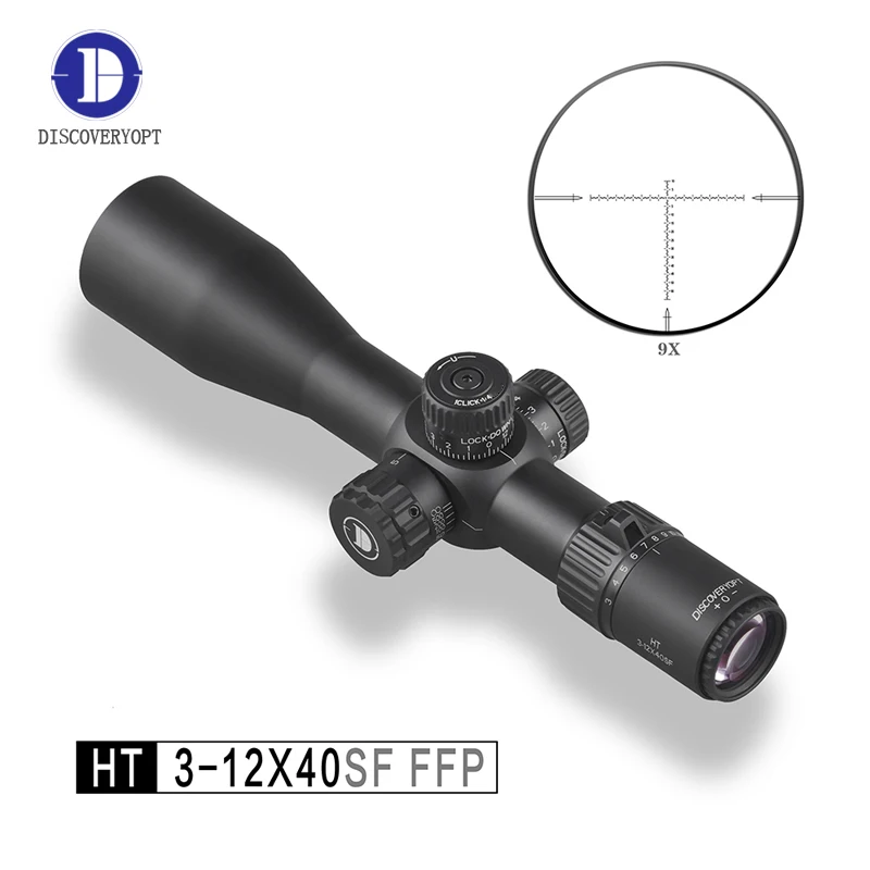 

Discovery Scope 3-12X40SF FFP With 30mm Tube Dia Side Wheel for Hunting Scope