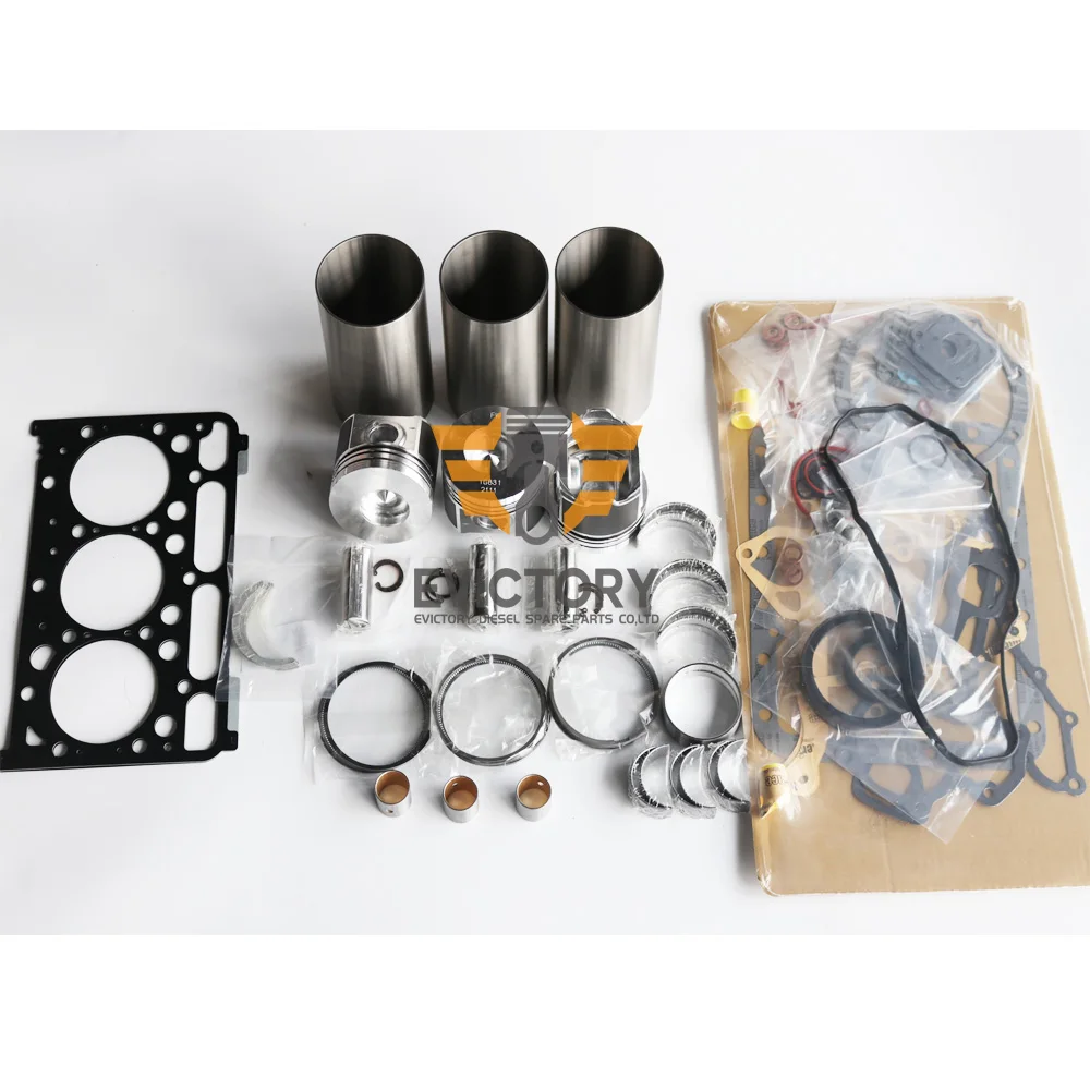 

Fit for KUBOTA truck rebuild D1803 D1803MDI overhaul kit valve piston liner gasket bearing