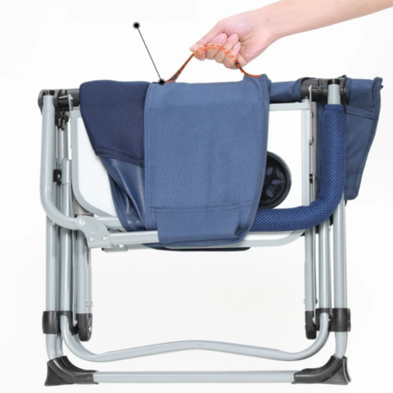

Bulk Purchase High Quality Lightweight Portable Metaltube Fishing Beach Chair Beach Folding Camping Fishing Chair Portable, Blue