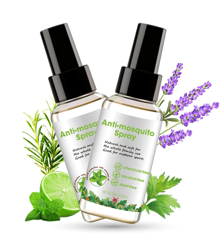 
Deet Free Lemongrass Essential Oils Baby Skin Oil Insection Bite Mosquito Spray Insecticide 