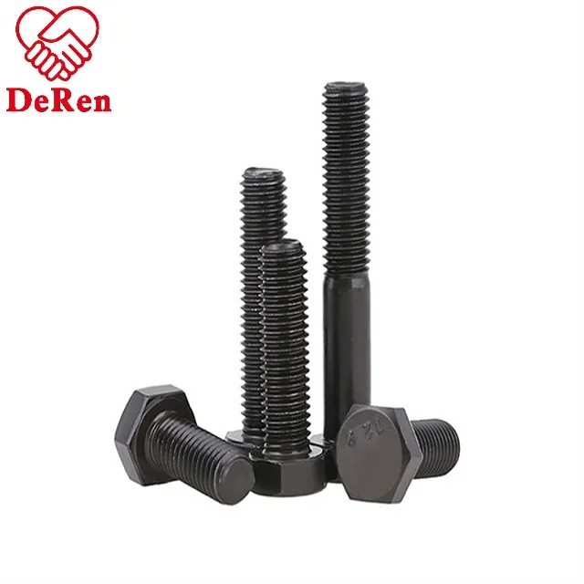 
high tensile/strength hex bolt DIN933/DIN931 grade 8.8 10.9 12.9 