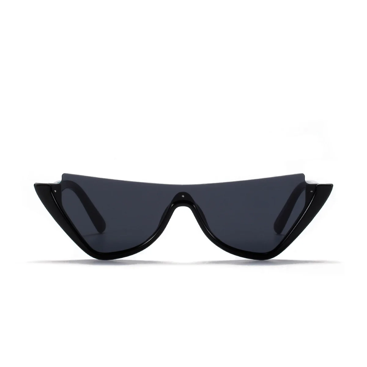 

New Fashion Vintage Sunglasses Women Brand Designer Retro Sunglass half round frame Sun Glasses Oculos Lunette De Soleil Femm