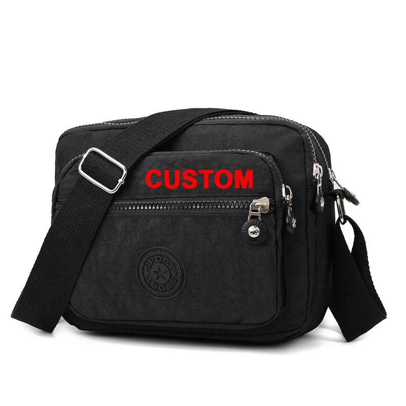 

OEM/ODM Unisex Customized Logo Bags Crossbody Men Custom Waterproof Messenger Bag Lady Shoulder Bag