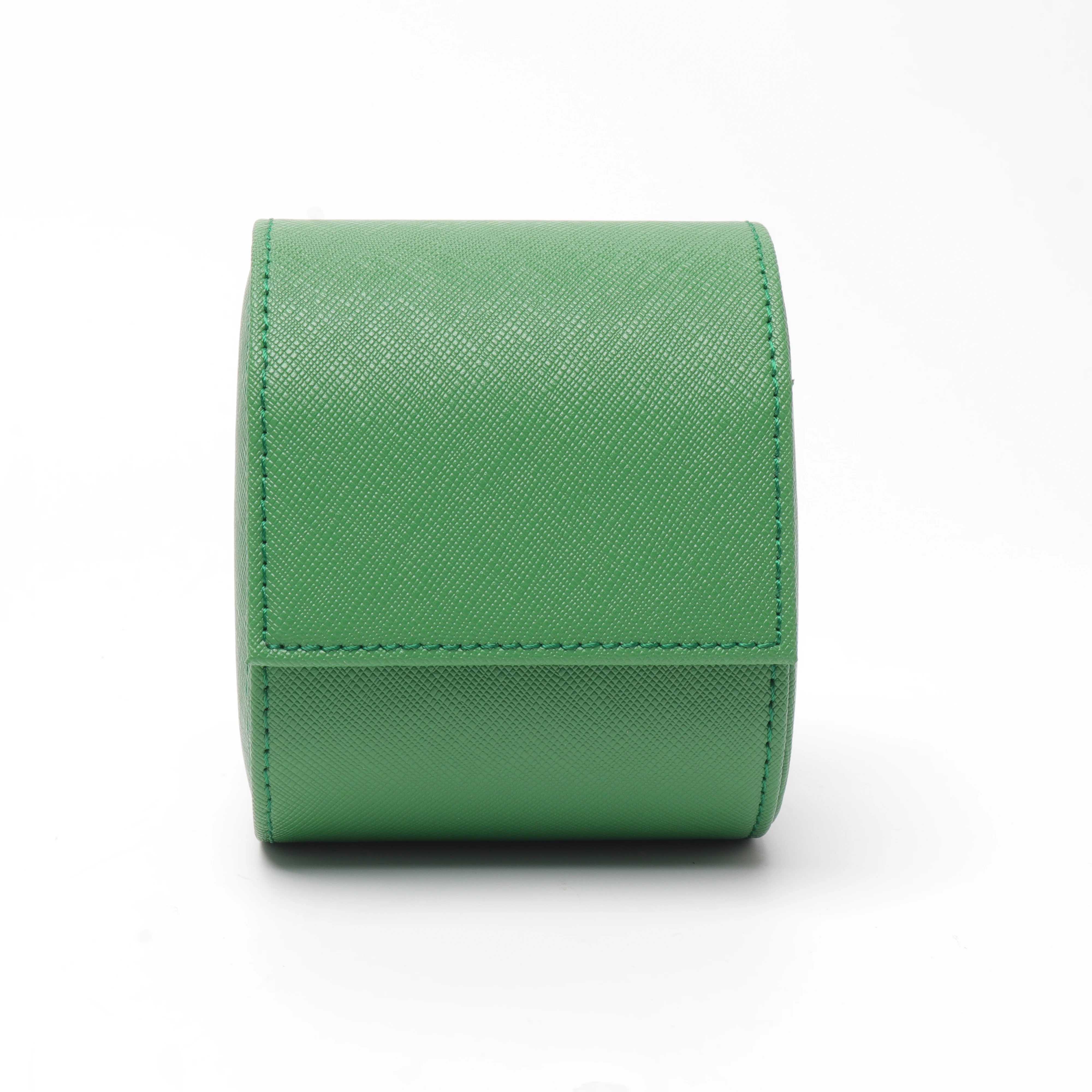 

Watch Box Case Green Pu Leather 1 Slot Watch Holder Boxes