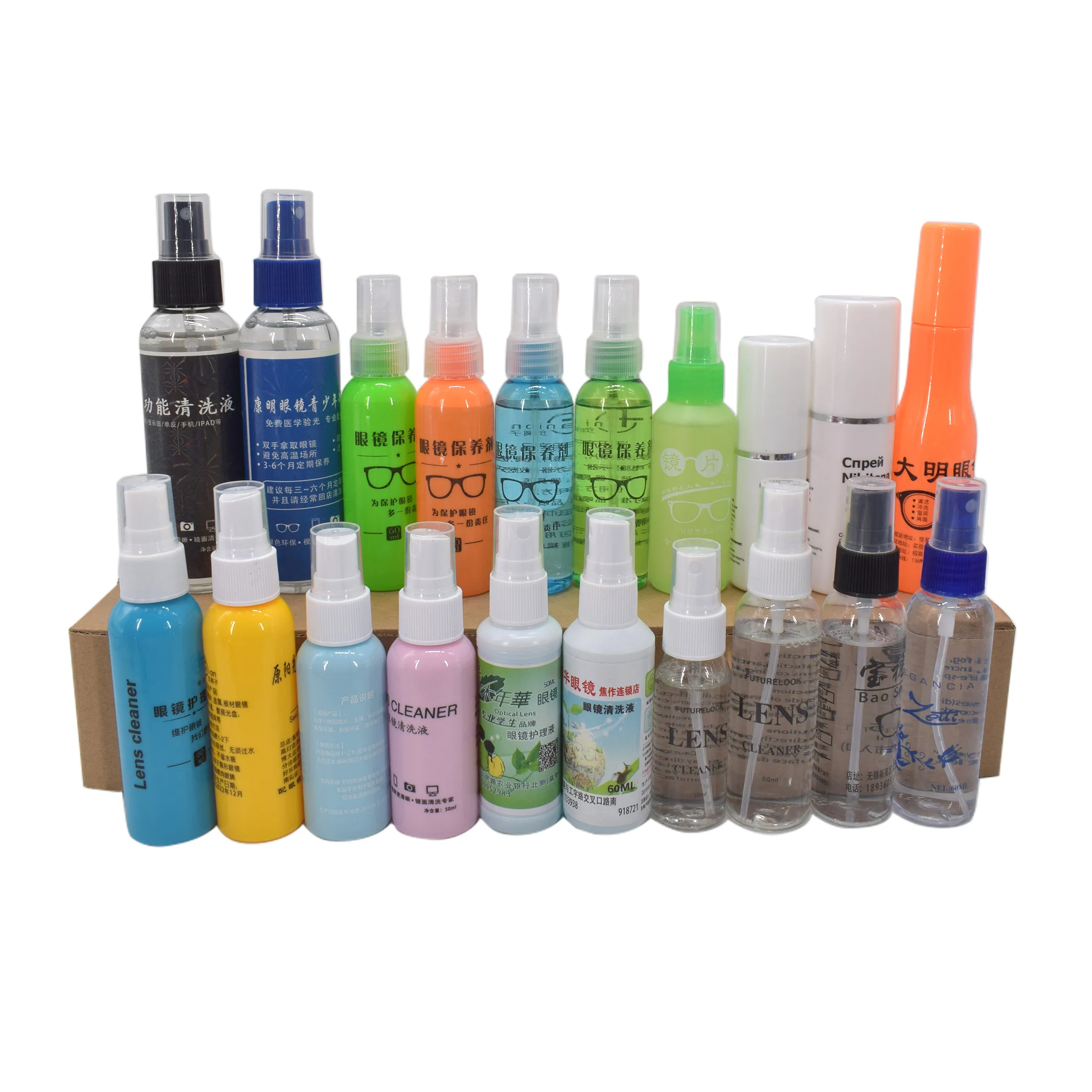 Wholesale High Quality Eyeglass Cleaning Solution / Eyeglass Spray Buy Lens Cleaner Spray