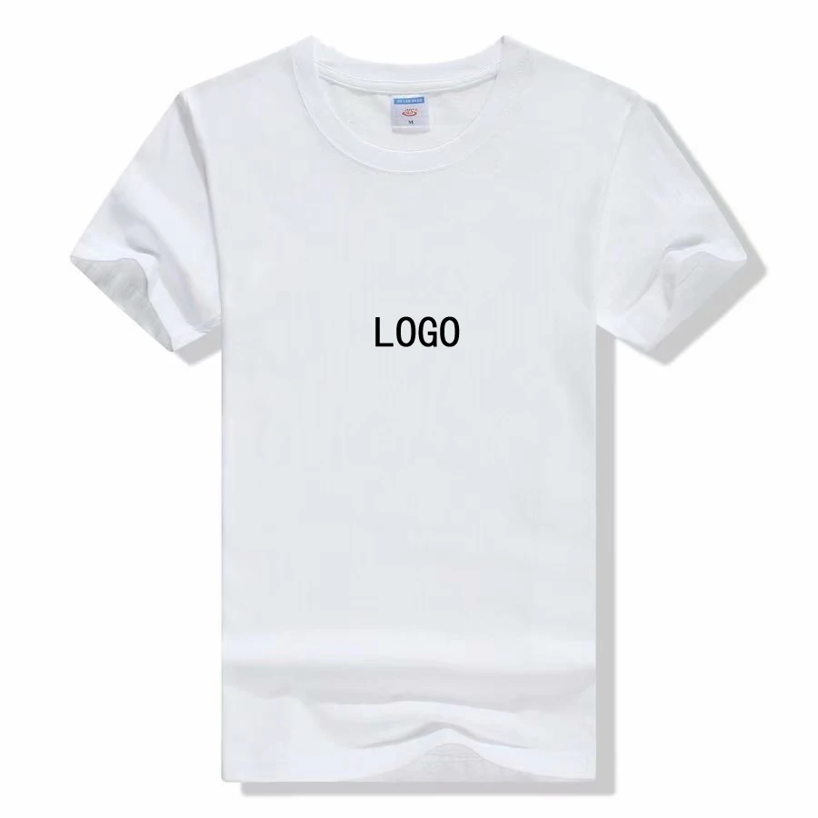 

Wholesale solid color cotton short T-shirt custom logo pattern printing shirts for women, Picture display