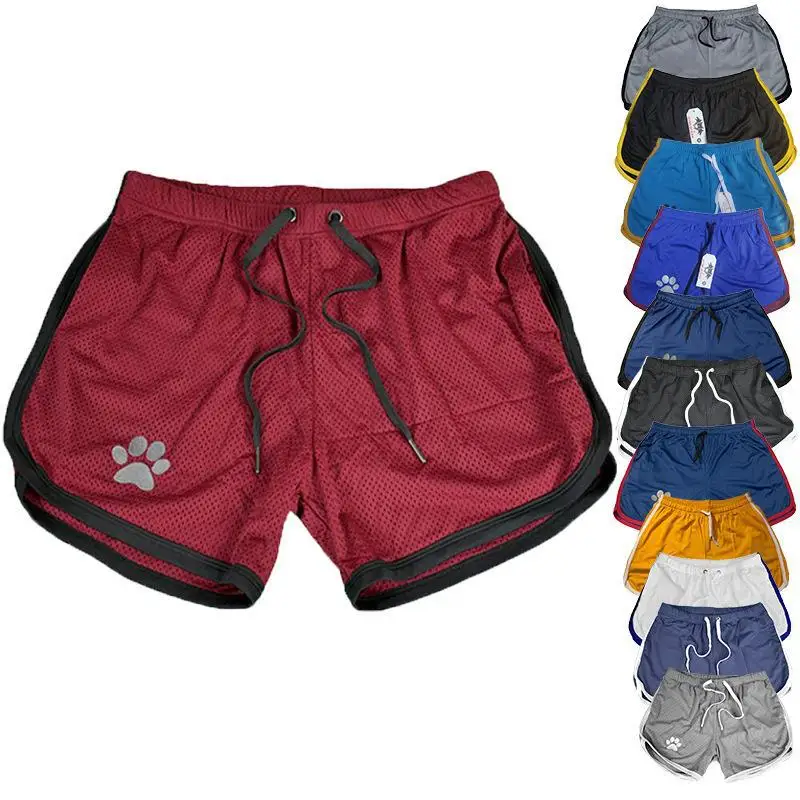 

Summer quick dry custom logo shorts casual nylon sweat running shorts GYM sports men shorts, Picture shows