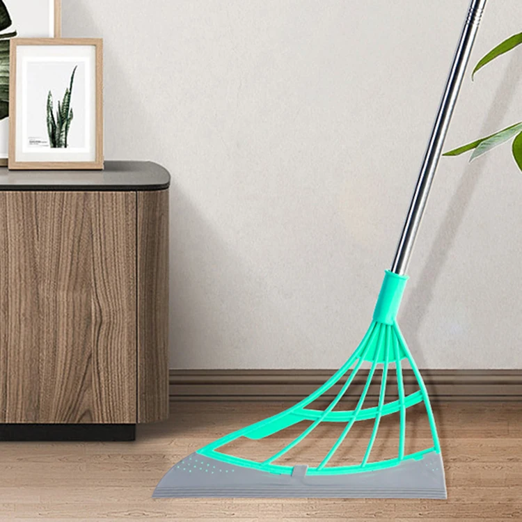 

Long Hanging Detachable Magic Wipe Broom Mop Floor Multifonction Hand Push Sweeper Magic Broom, Pink,green , grey