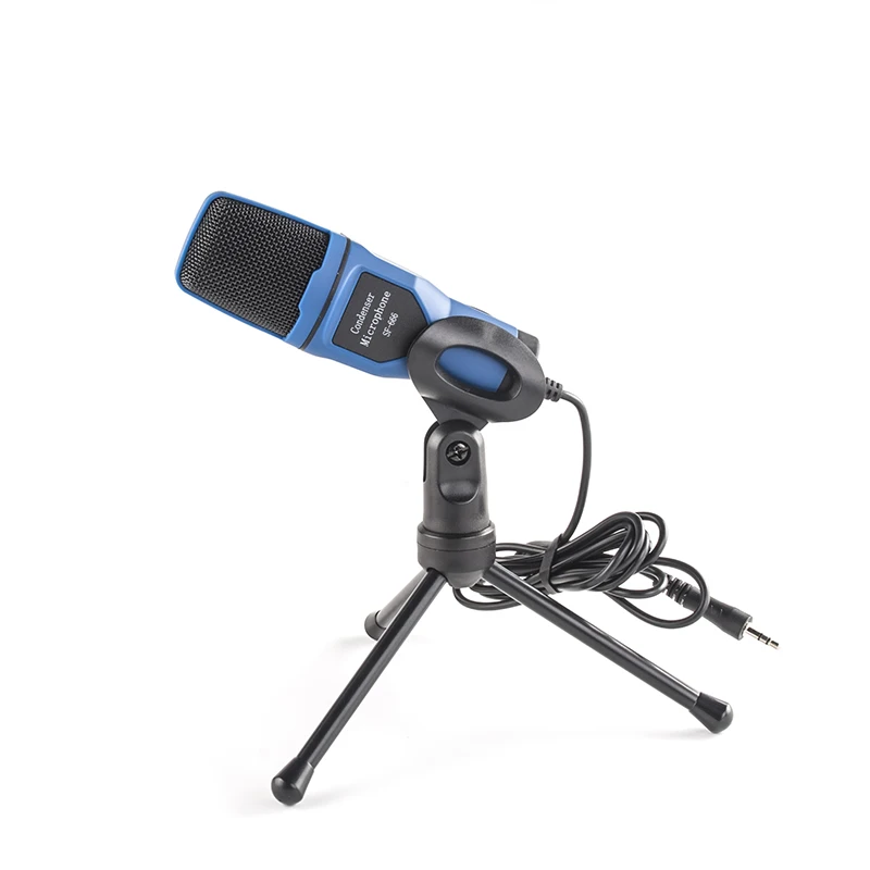 Musicsound Blue Sf666 Desktop Condenser Studio Microphone With Stand 3