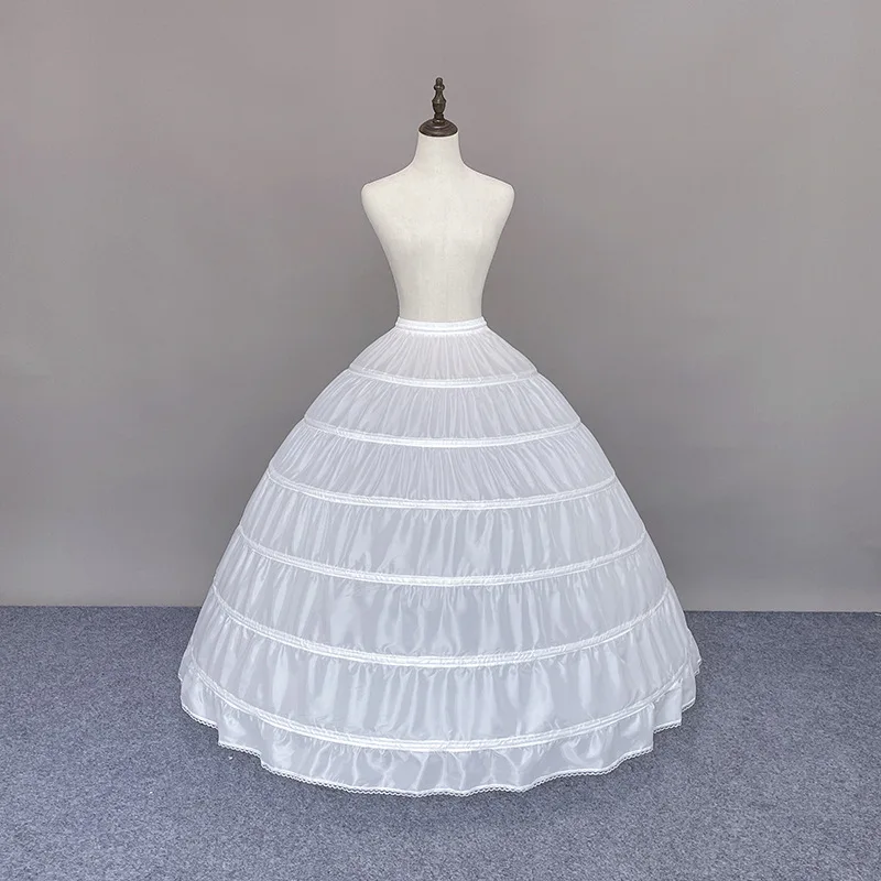 

Skirt Support Six Steel Gabon Increase Petticoat Wedding Dress Lined With Fish-bone Steel Ring Factory Quality And Price