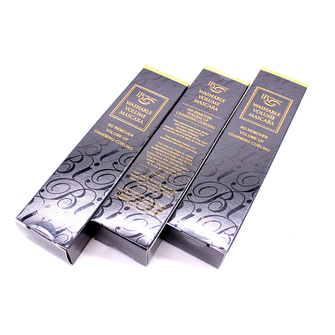 

Korea IB WASHABLE VOLUME MASCARA eyelash extension eyelash ib glue customized logo, Black
