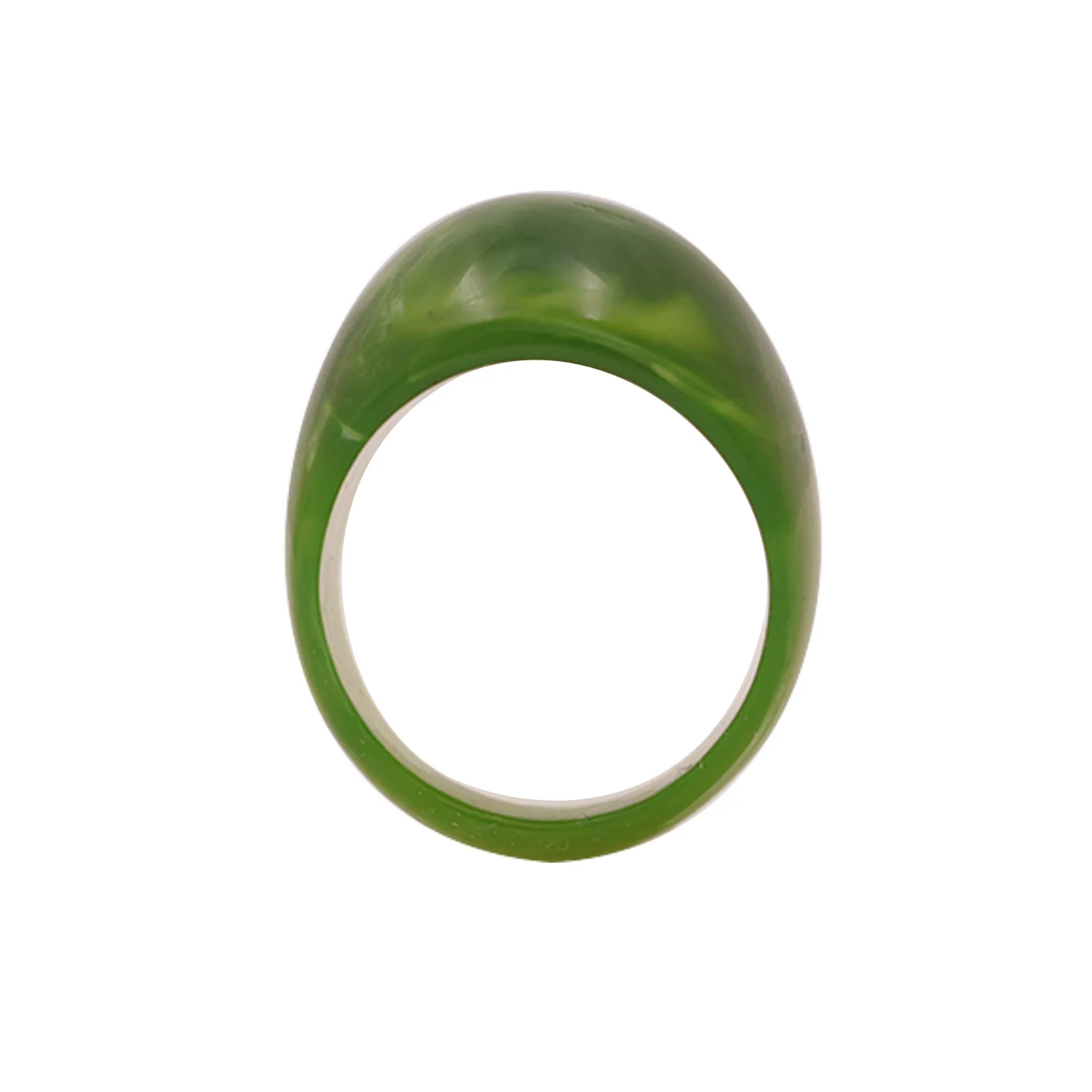 

2021 Sailing Jewelry Temperament Fashion Resin Band Ring Acrylic Resin Band Ring