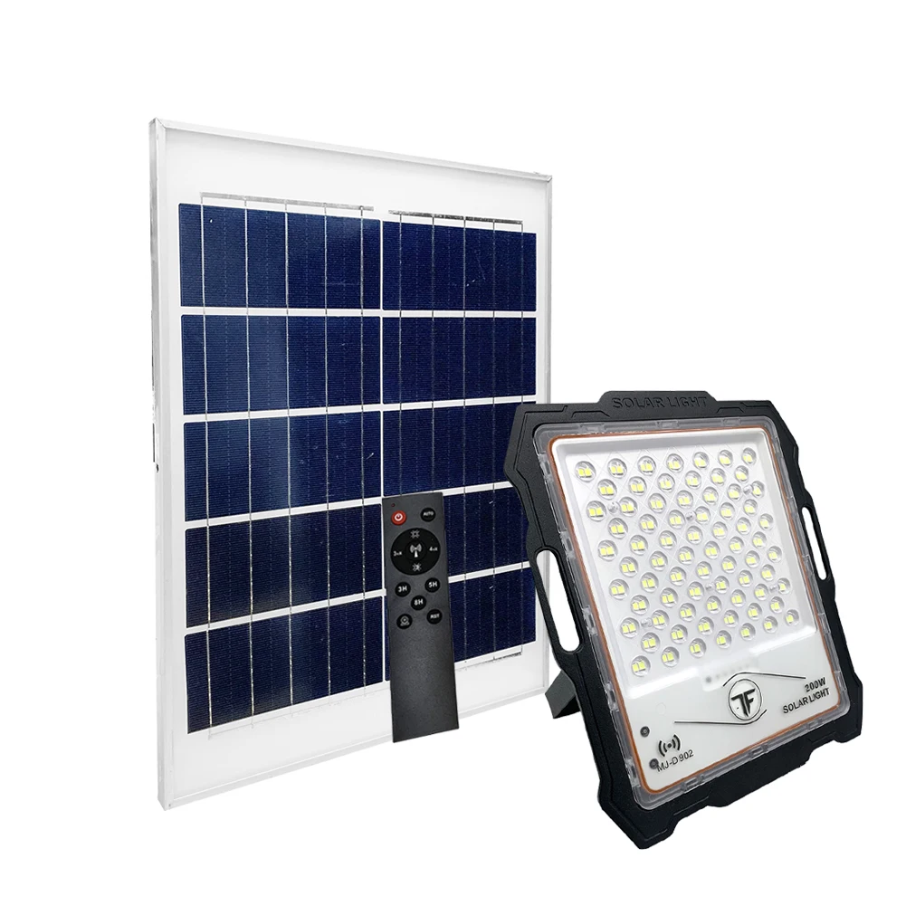 

TF 100W 200W 300W 400W 600W outdoor Street Garden Yard Lamp LED Solar Flood Light with Radar Sensor 5 years Warranty