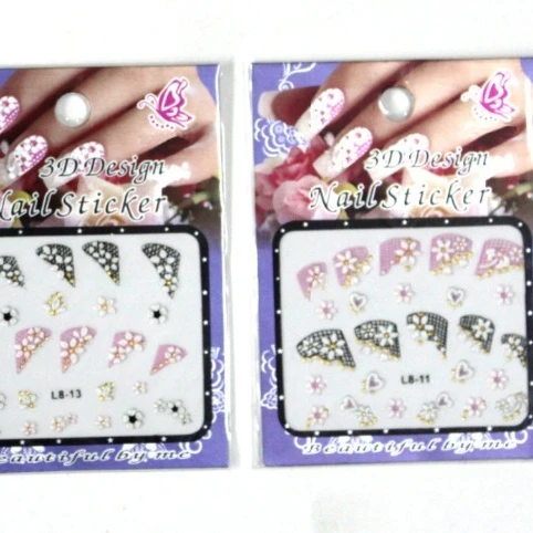 nail 3d stickers
