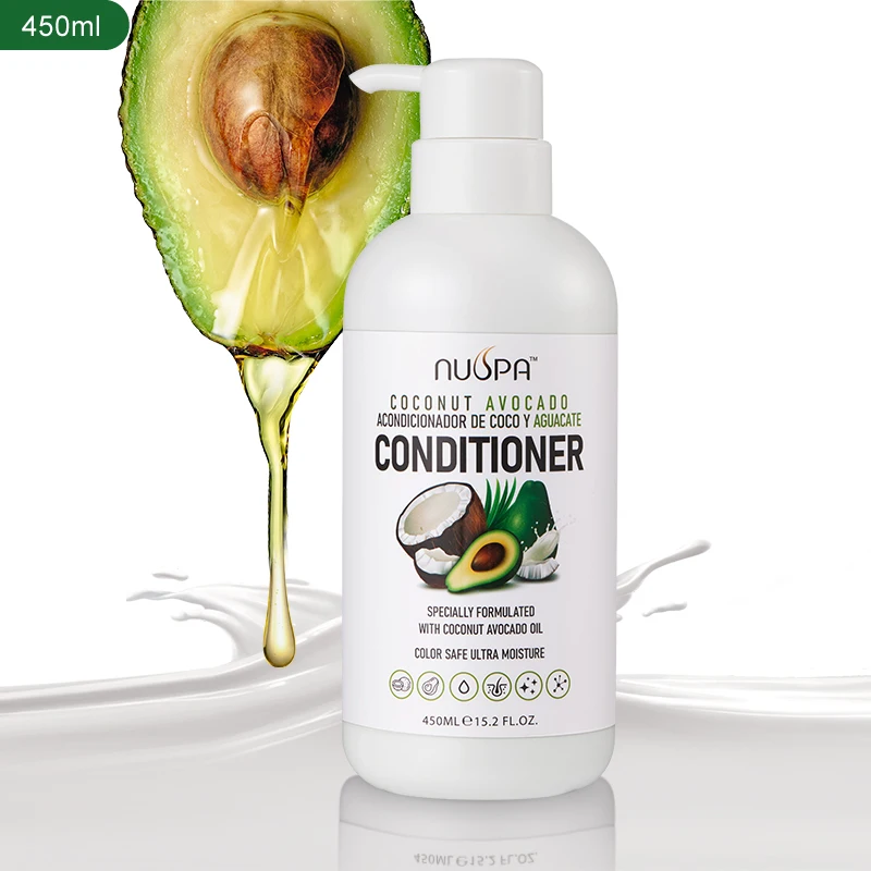 

Nuspa Cosmetic Manufactory Organic Moisturizing Hair Care Product Natural Avocado Hair Repair Conditioner