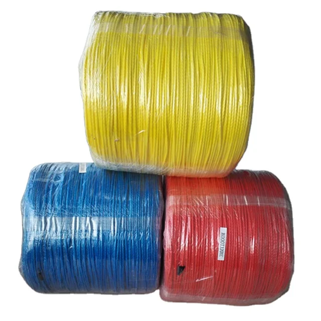 

High Tensile UHMWPE paraglider winch towing rope with factory price, Customized