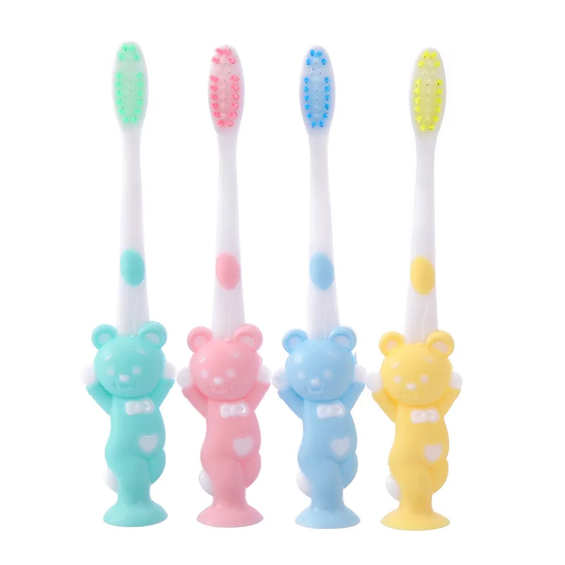 

Eversytep Four sets of children's cartoon toothbrushes 3-12 years superfine soft toothbrush kids toothbrush, Picture