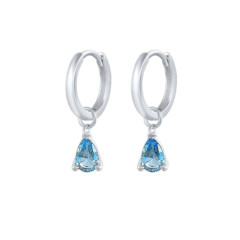 

Canner Fashion Jewelry S925 Sterling Silver Fashion Water Drop Diamond Patry Wedding Women Earrings
