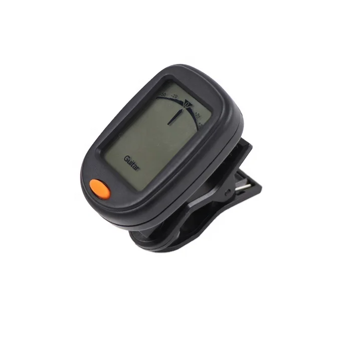 

guitar tuner mini afinador de guitarra Tuner Instrument LCD Display Clip On Bass acoustic Ukulele Guitar Tuner