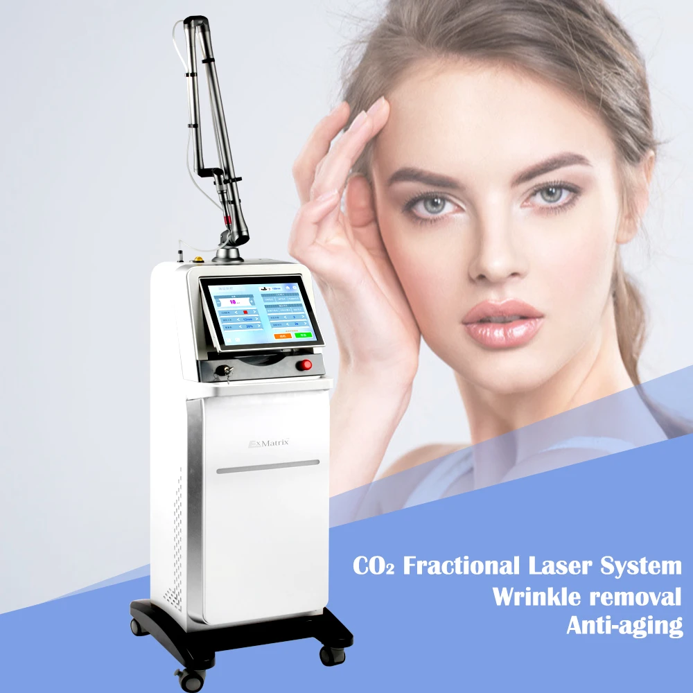 

New Technology pigmentation removal skin excrescence removal Vaginal Tightening 10600nm CO2 fractional laser machine