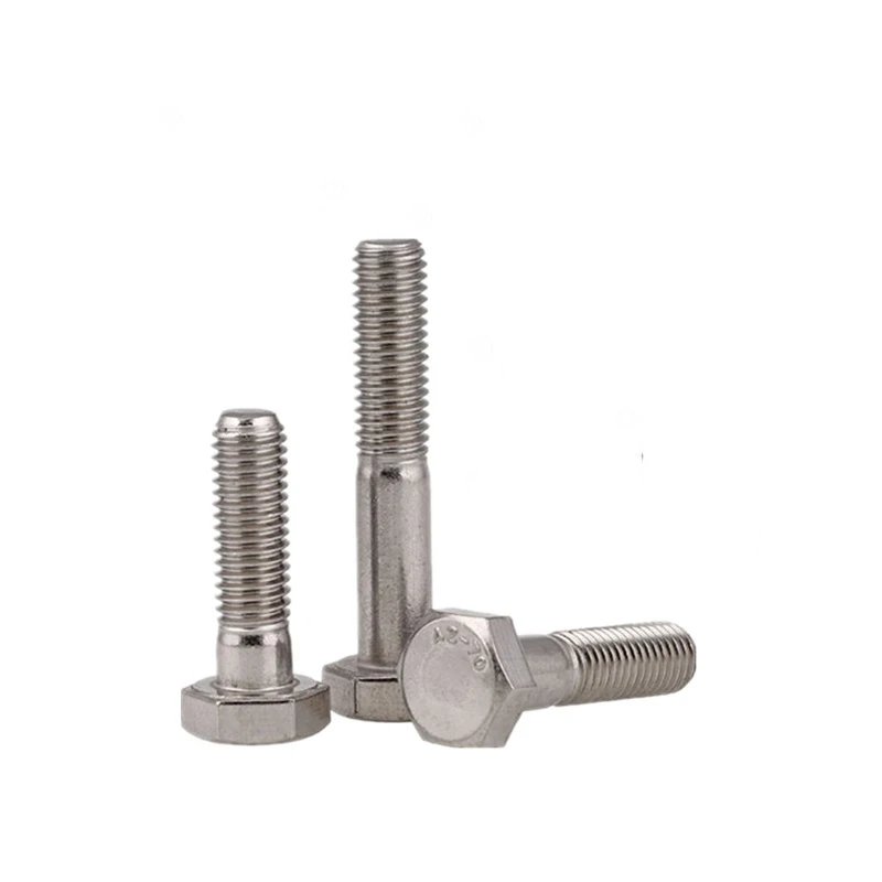 Stainless Steel Din931 Half Thread M10x1.25 Hex Bolt Buy M12