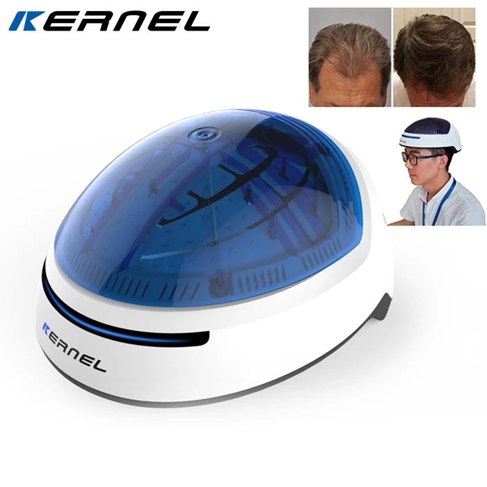 

Factory supply Kernel KN-8000C LLLT 650nm 80 pcs laser diode hair growth helmet/ hair regrowth laser cap for AGA alopecia areata