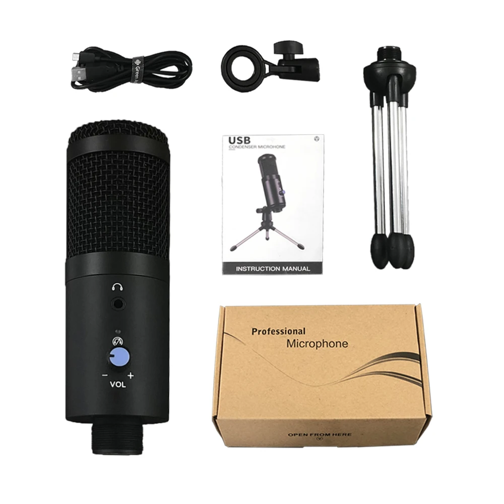 

GAM-A6 USB Condenser Microphone Streaming Podcast Professional Studio Microphone Cardioid Microphone for Skype YouTube Gaming Re