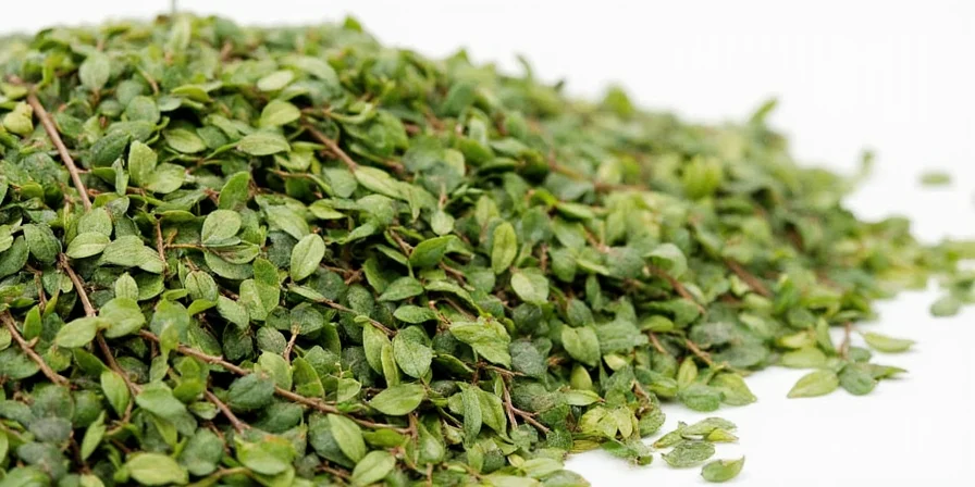 Properly stored dried spices including oregano
