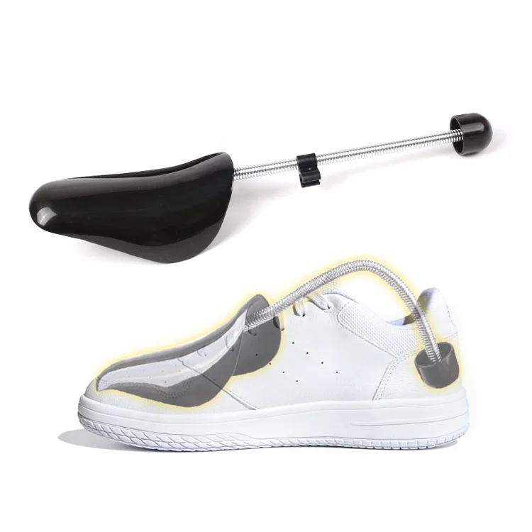 

Plastic Adjustable Shoe Tree Stretcher Supporter Shoes Shape Keeper Boot Holder Shaper with Tension Spring Coil for Men & Women, 2 colors