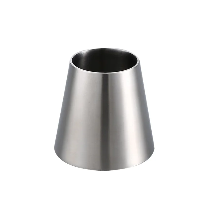 SUS316L SS Pipe Fittings , Concentric Seamless Sanitary Stainless Steel Tubing