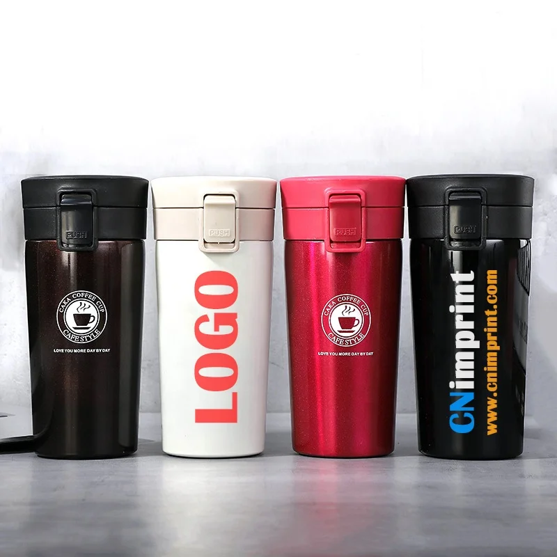 

Personalized 12Oz Coffee Cup Vacuum Insulated Car Coffee Mug Custom Double Wall Stainless Steel Coffee Tumbler With Lid
