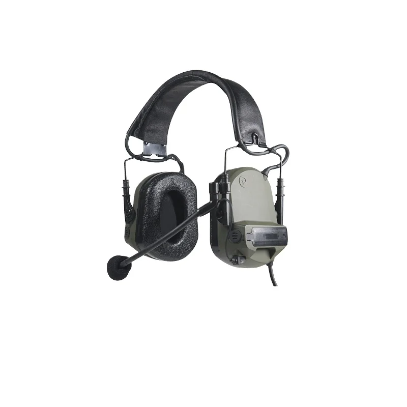 

Power-Time Hearing Protection Comtac Headset Airsoft with push to talk apdater