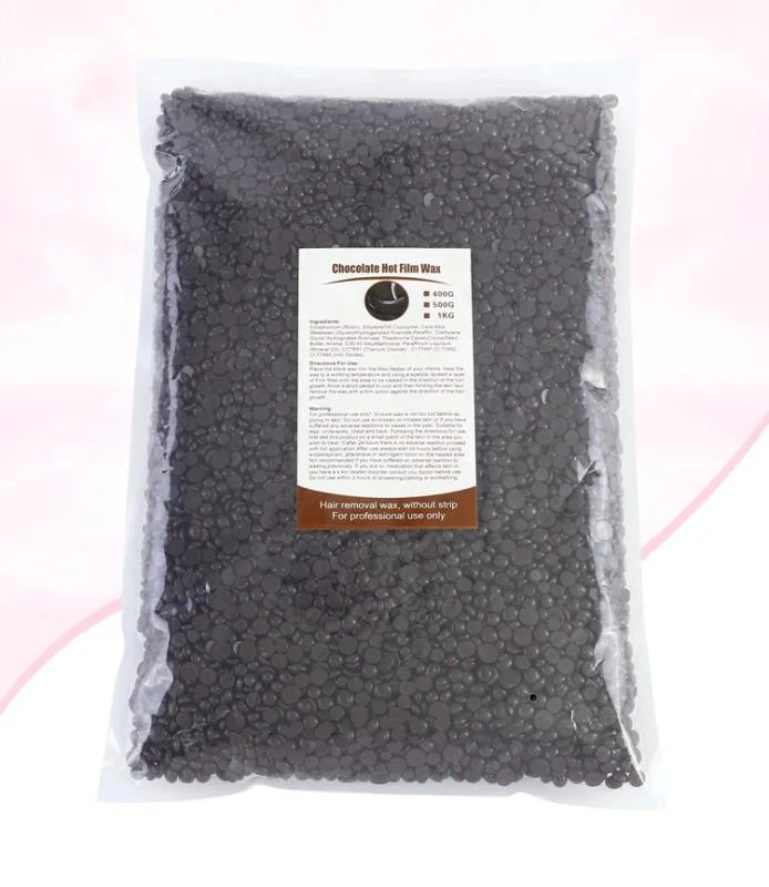 

Private label Depilatory 1kg chocolate hard Wax Bean ,Wax Hair Removal Women Hair Removal beads depilatory wax beans