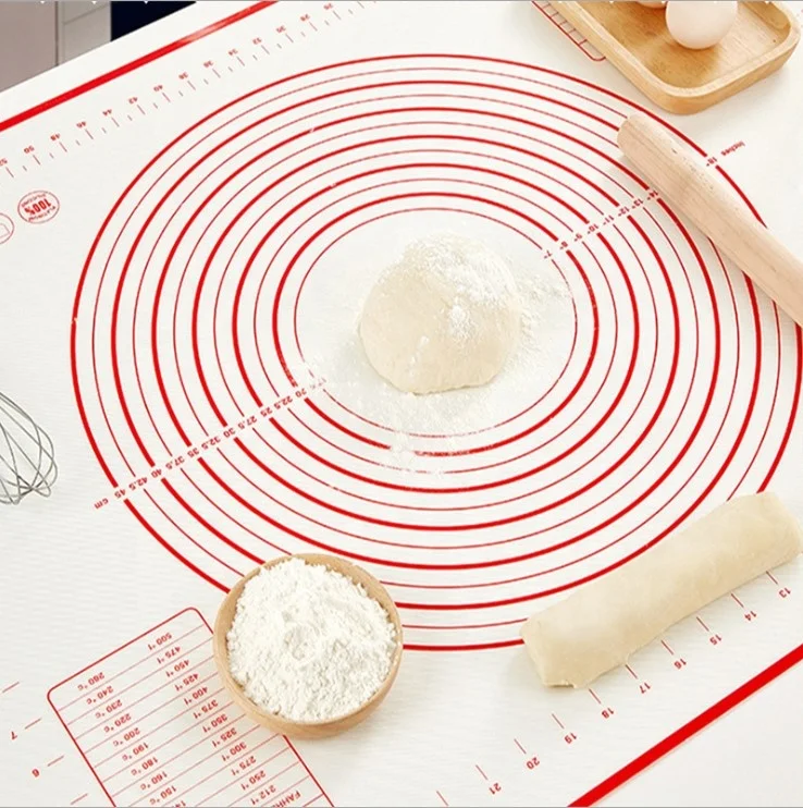

High temperature resistant Reusable silicone baking mat, Customized color