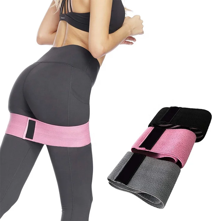

High Quality Custom Fabric Yoga Resistance Loop Exercise Bands Set