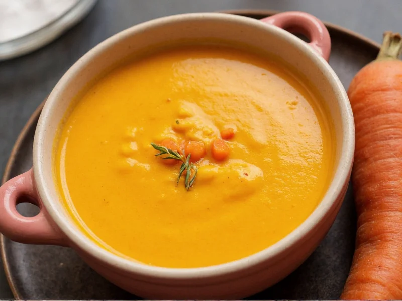 Simple Carrot Soup Recipe: Creamy, Healthy & Delicious